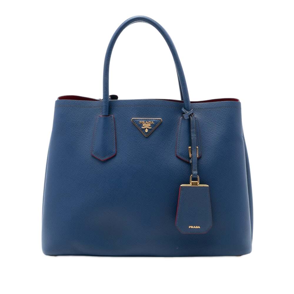 Prada Cuir Double Tote Saffiano Leather #256278P13B